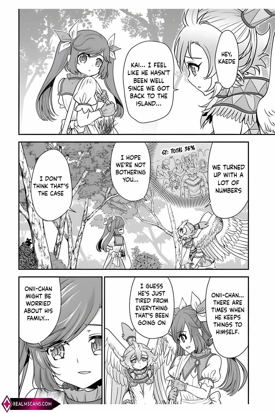 Tenohira Kaitaku Mura de Isekai Kenkokuki: Fueteku Yome-tachi to Nonbiri Mujintou Life Chapter 33 7